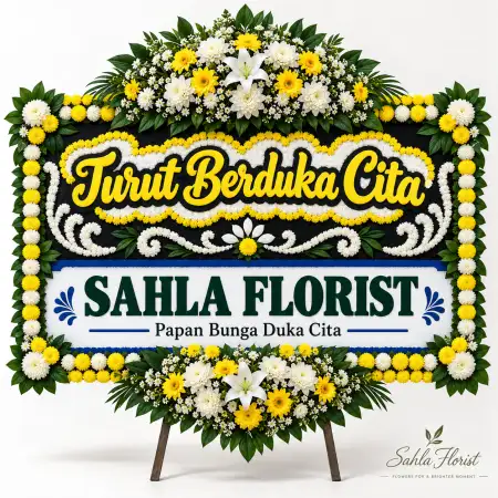 Papan Bunga Duka Jatiasih