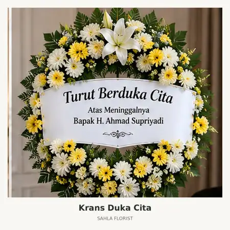 Krans Bunga Duka Jatiasih